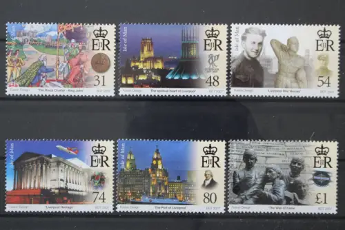 Isle of Man, MiNr. 1375-1380, postfrisch - 220131