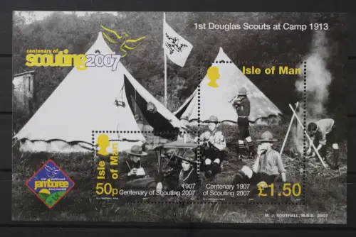 Isle of Man, MiNr. Block 59 I, postfrisch - 220137