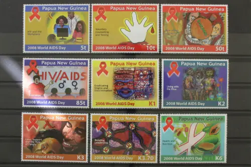 Papua Neuguinea, MiNr. 1359-1367, postfrisch - 220272