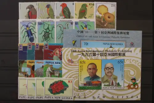 Papua Neuguinea, MiNr. 767-790, Jahrgang 1996, postfrisch - 220359