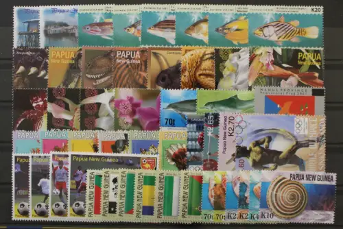 Papua Neuguinea, MiNr. 1037-1104, Jahrgang 2004, postfrisch - 220350