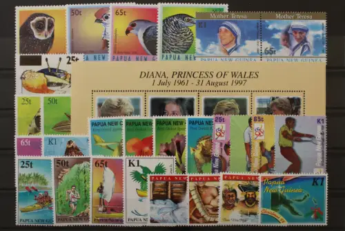 Papua Neuguinea, MiNr. 813-843, Jahrgang 1998, postfrisch - 220356