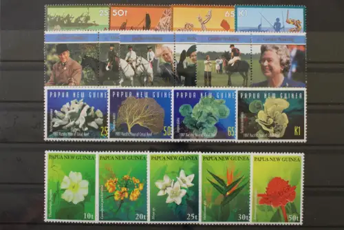 Papua Neuguinea, MiNr. Block 11-MiNr. 812, Jahrgang 1997, postfrisch - 220358