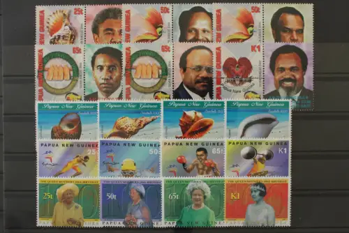 Papua Neuguinea, MiNr. 873-893, Jahrgang 2000, postfrisch - 220354