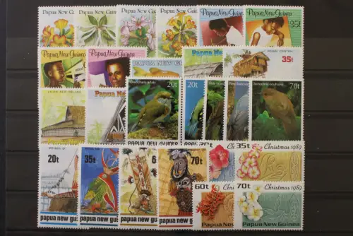 Papua Neuguinea, MiNr. 584-609, Jahrgang 1989, postfrisch - 220367