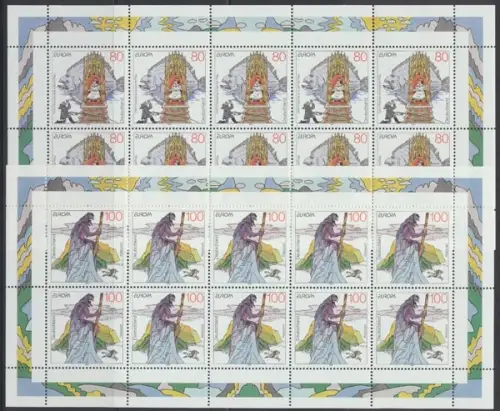 Deutschland (BRD), MiNr. 1915-1916 Kleinbogen, postfrisch - 609726