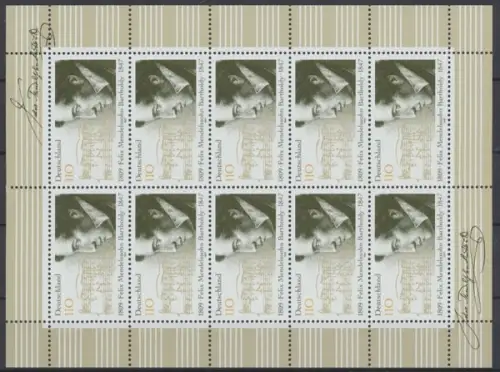 Deutschland (BRD), Michel Nr. 1953 KB, postfrisch - 609735