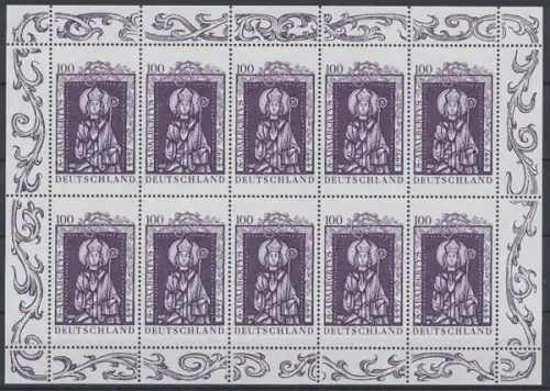 Deutschland (BRD), MiNr. 1914 Kleinbogen, postfrisch - 694179