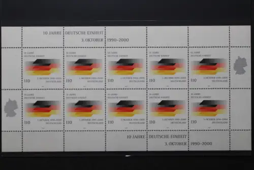 Deutschland (BRD), MiNr. 2142, Kleinbogen, postfrisch - 637760