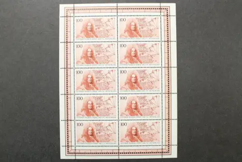 Deutschland (BRD), MiNr. 1865 PLF II, Kleinbogen, postfrisch - 656305