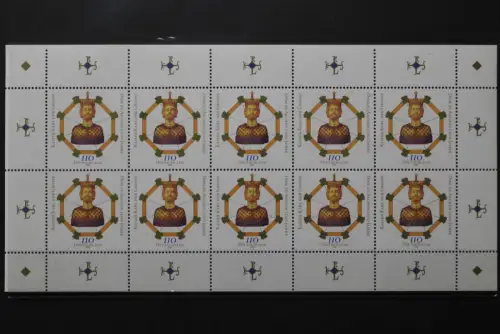 Deutschland (BRD), MiNr. 2088, Kleinbogen, postfrisch - 637812