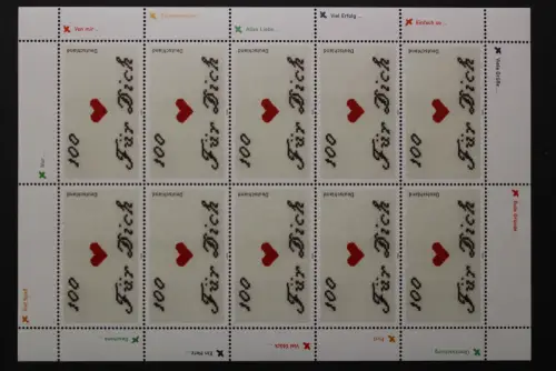 Deutschland (BRD), MiNr. 2138, Kleinbogen, postfrisch - 637761