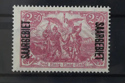 Saargebiet, MiNr. 43 a, postfrisch, BPP Signatur - 220453