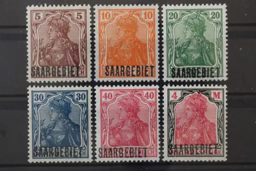 Saargebiet, MiNr. 44-49, postfrisch - 220451