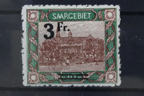 Saargebiet, MiNr. 82 A, postfrisch - 220482