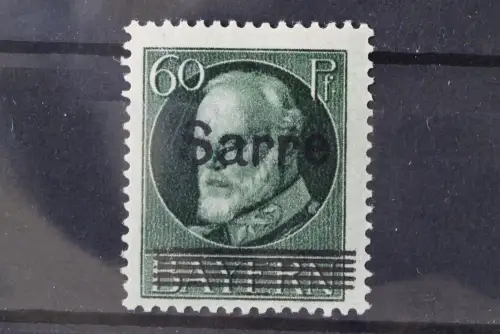 Saargebiet, MiNr. 26 b, postfrisch, BPP Signatur - 220457