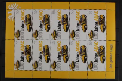 Deutschland (BRD), MiNr. 2340, Kleinbogen ADAC, postfrisch - 630560