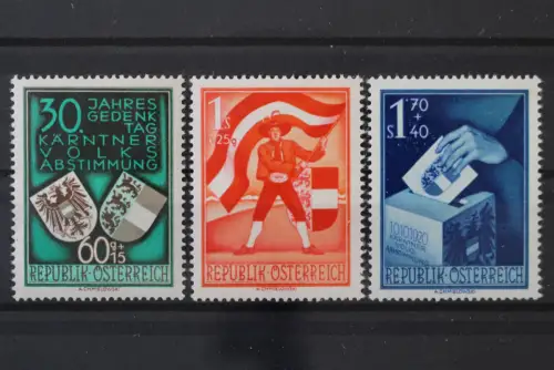 Österreich, MiNr. 952-954, postfrisch - 220569
