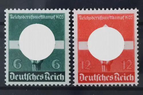 Deutsches Reich, MiNr. 571-572 x, postfrisch - 220632