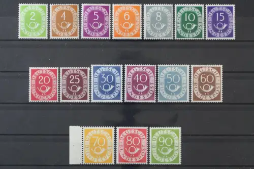 Deutschland (BRD), MiNr. 123-138, postfrisch, BPP Fotoattest - 220642