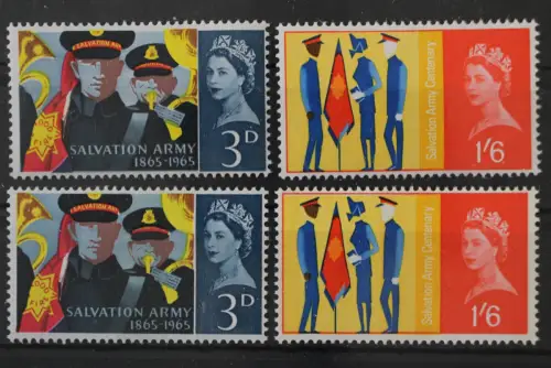 Großbritannien, MiNr. 388-389 x + y, postfrisch - 220755