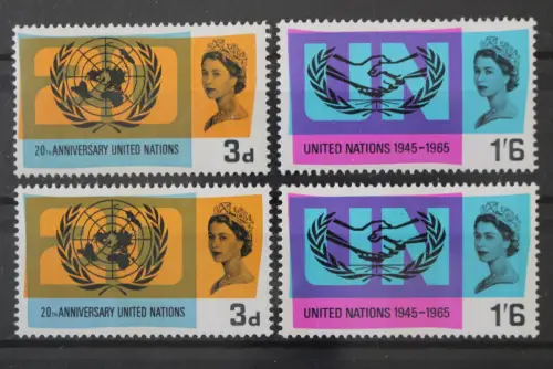Großbritannien, MiNr. 404-405 x + y, postfrisch - 220750