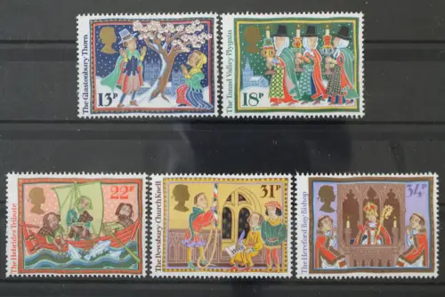 Großbritannien, MiNr. 1091-1095, postfrisch - 220814