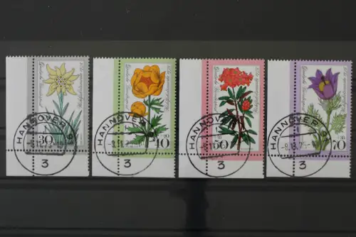 Deutschland (BRD), MiNr. 867-870, Ecke links unten, gestempelt - 220835
