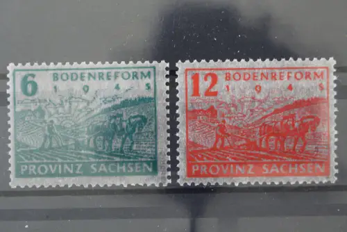 Sowjetische Zone, MiNr. 90-91 Y, postfrisch, BPP Signatur - 220838