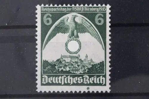 Deutsches Reich, MiNr. 586 Farbfleck, postfrisch - 220889