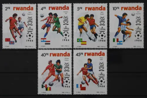 Ruanda, MiNr. 1340-1345, postfrisch - 220914