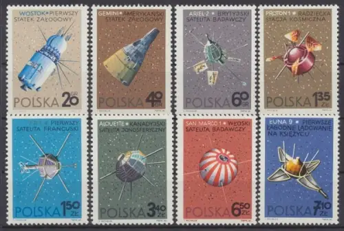 Polen, MiNr. 1730-1737, postfrisch - 73199