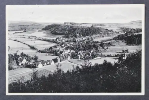 Unkeroda, bei Eisenach, Blick zum Ort - 425664