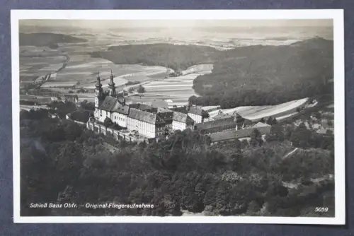 Schloß Banz Oberfranken, Original-Fliegeraufnahme - 425679
