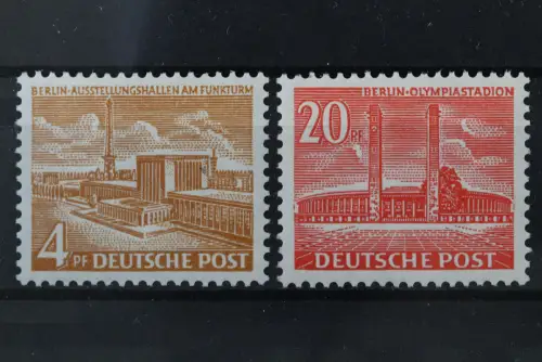 Berlin, MiNr. 112-113, Falz - 221264
