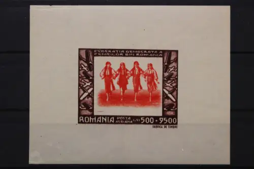 Rumänien, MiNr. Block 35, postfrisch - 206918
