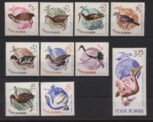 Rumänien, MiNr. 2430-2439, postfrisch - 58630