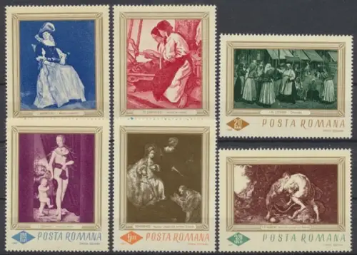 Rumänien, MiNr. 2576-2581, postfrisch - 73342