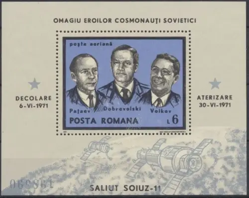 Rumänien, MiNr. Block 85, postfrisch - 73359