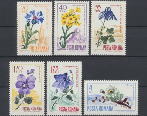 Rumänien, MiNr. 2594-2599, postfrisch - 73344