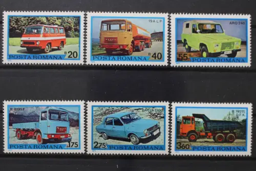 Rumänien, MiNr. 3303-3308, postfrisch - 207137
