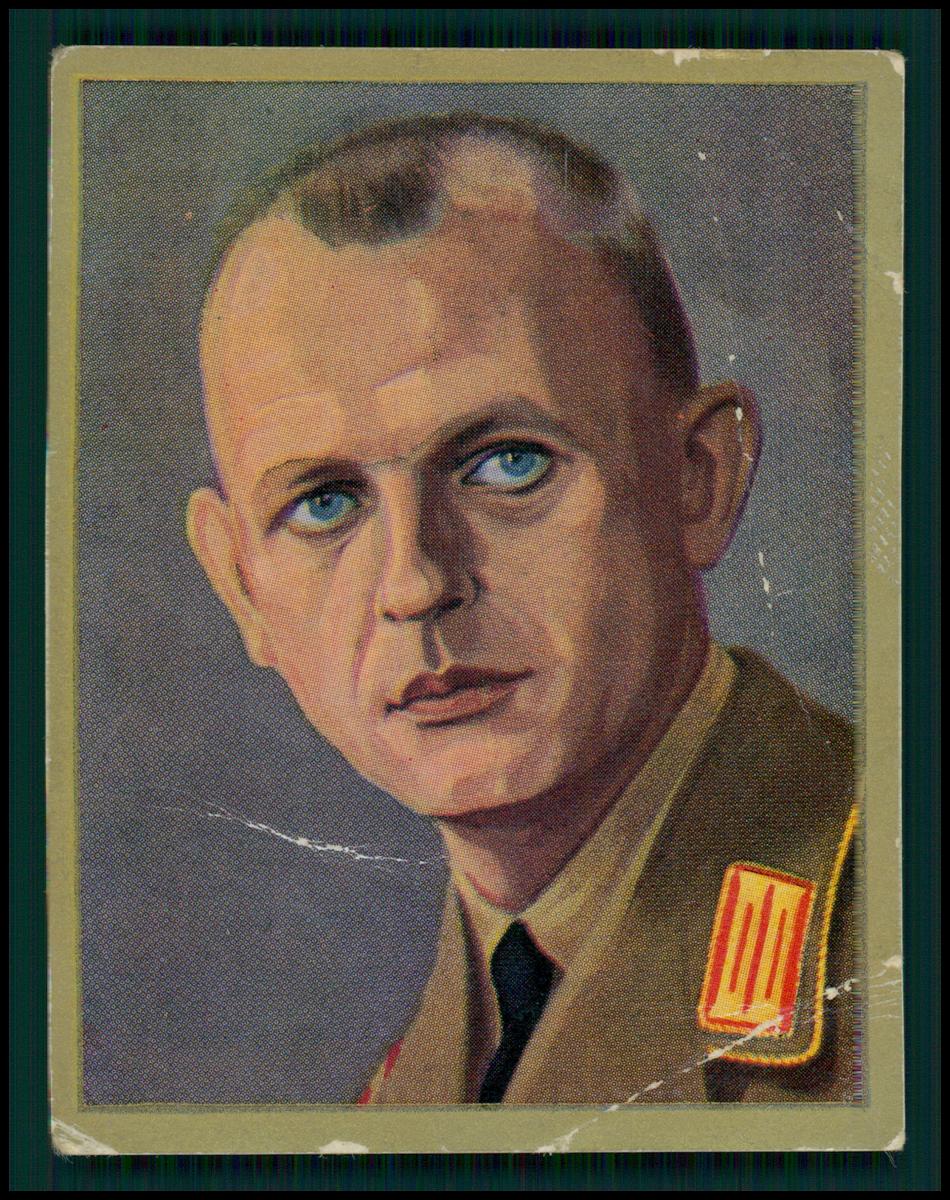 Karl Joel Politiker NSDAP DRP ALVA Sammelbild Wer führt das