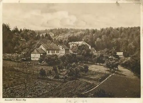 AK - Sommerfrische "Hähner" Mariental bei Hamm - Sieg