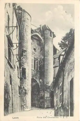 AK Laon Porte des Chenizelles - E. C. Feldpost 1915