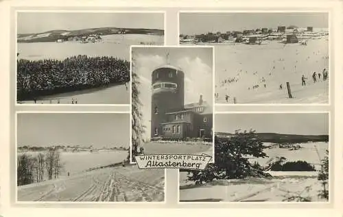 Ansichtskarte Altastenberg Wintersportplatz 5 Ansichten nicht versandt