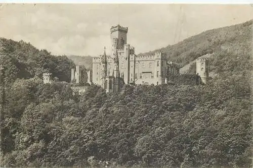 AK Schloss Stolzenfels Feldpost versandt 1915