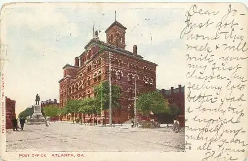 AK Post office Atlanta, GA