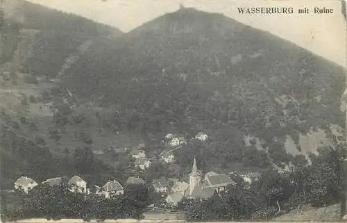 AK - Wasserburg mit Ruine Feldpost 1915