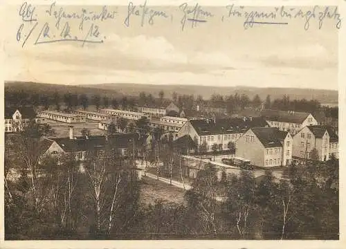 Ansichtskarte Zossen Truppen Übungsplatz versandt 1934