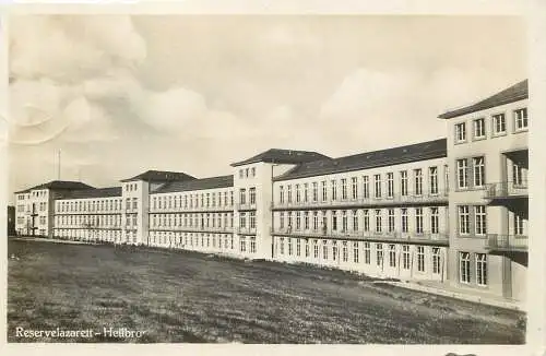 AK Reservelazarett - Heilbronn Feldpost 1940
